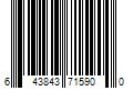 Barcode Image for UPC code 643843715900