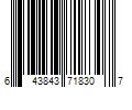 Barcode Image for UPC code 643843718307