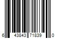 Barcode Image for UPC code 643843718390