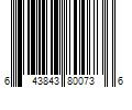 Barcode Image for UPC code 643843800736