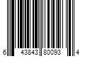 Barcode Image for UPC code 643843800934