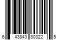 Barcode Image for UPC code 643843803225