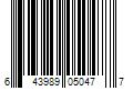 Barcode Image for UPC code 643989050477