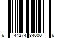 Barcode Image for UPC code 644274340006