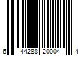 Barcode Image for UPC code 644288200044