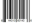 Barcode Image for UPC code 644310601436