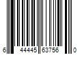 Barcode Image for UPC code 644445637560