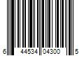 Barcode Image for UPC code 644534043005