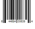 Barcode Image for UPC code 644684006394