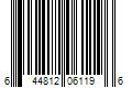 Barcode Image for UPC code 644812061196