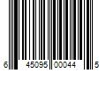 Barcode Image for UPC code 645095000445