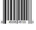 Barcode Image for UPC code 645395451008