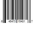 Barcode Image for UPC code 645470154817