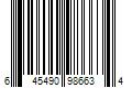 Barcode Image for UPC code 645490986634