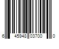 Barcode Image for UPC code 645948037000