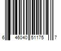 Barcode Image for UPC code 646040511757