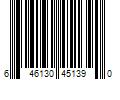 Barcode Image for UPC code 646130451390