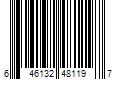 Barcode Image for UPC code 646132481197