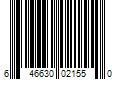 Barcode Image for UPC code 646630021550