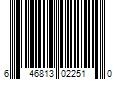 Barcode Image for UPC code 646813022510