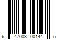 Barcode Image for UPC code 647003001445