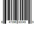 Barcode Image for UPC code 647096800499