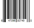 Barcode Image for UPC code 647096807498