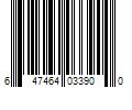 Barcode Image for UPC code 647464033900