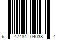 Barcode Image for UPC code 647484040384