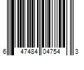 Barcode Image for UPC code 647484047543