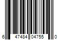 Barcode Image for UPC code 647484047550