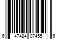 Barcode Image for UPC code 647484074556