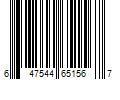 Barcode Image for UPC code 647544651567