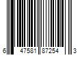 Barcode Image for UPC code 647581872543