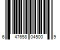 Barcode Image for UPC code 647658045009