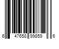 Barcode Image for UPC code 647658998596