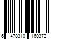 Barcode Image for UPC code 6478310160372