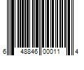 Barcode Image for UPC code 648846000114