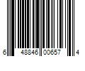 Barcode Image for UPC code 648846006574