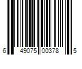 Barcode Image for UPC code 649075003785