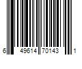 Barcode Image for UPC code 649614701431