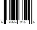 Barcode Image for UPC code 649674033176