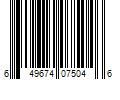 Barcode Image for UPC code 649674075046