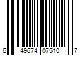 Barcode Image for UPC code 649674075107