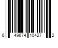 Barcode Image for UPC code 649674104272