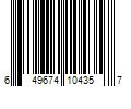 Barcode Image for UPC code 649674104357