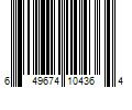 Barcode Image for UPC code 649674104364