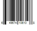 Barcode Image for UPC code 649674106108