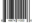 Barcode Image for UPC code 649674110006