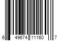 Barcode Image for UPC code 649674111607